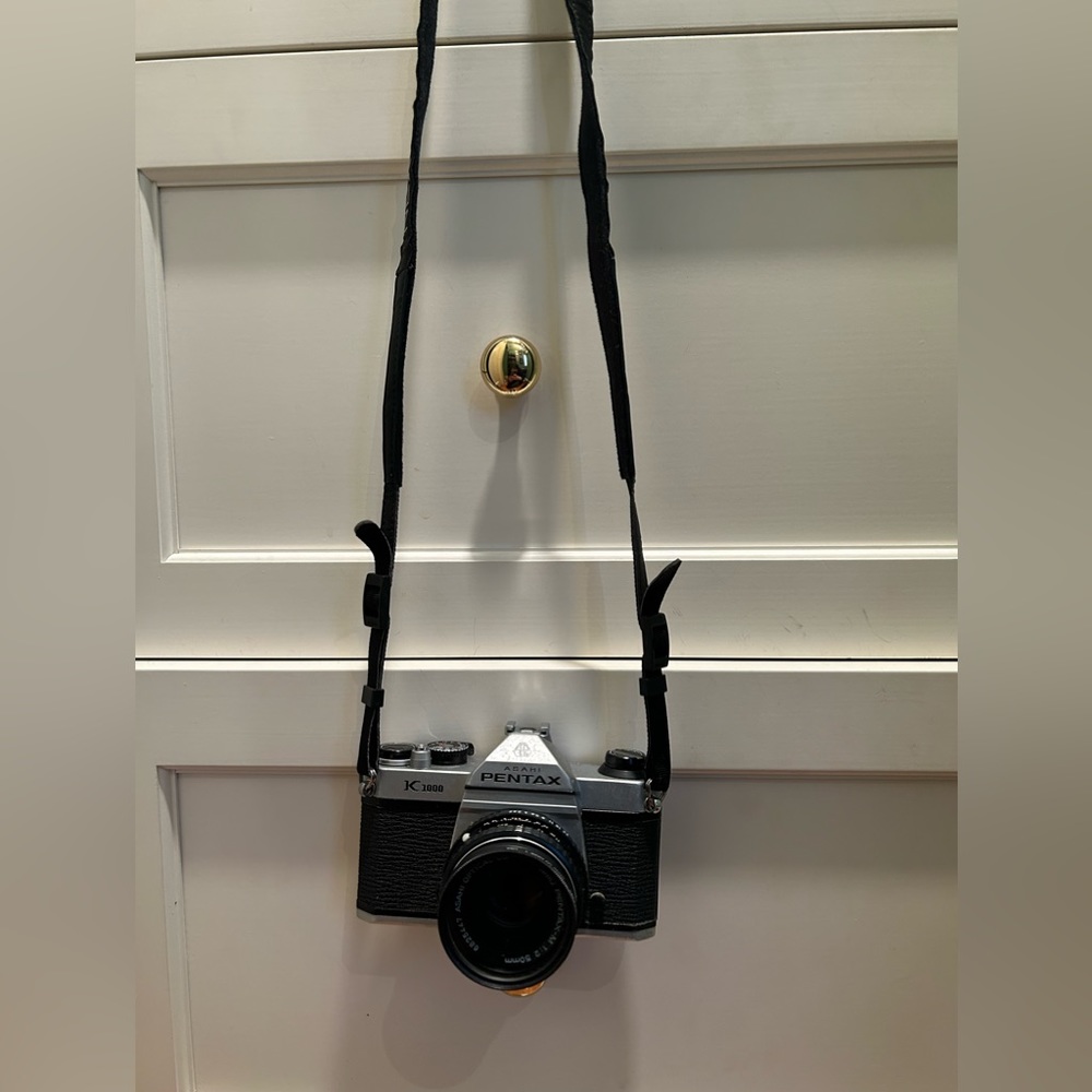Pentax K-1000 film camera